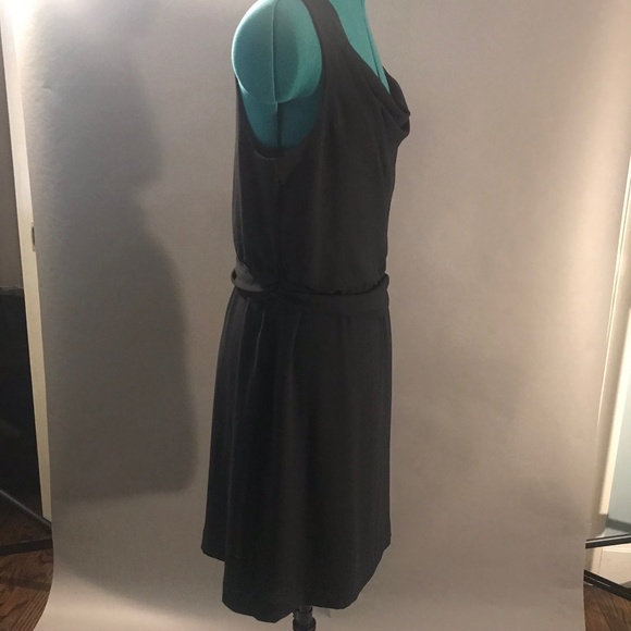 Theory Jaclyn Cocktail Dress Size 12 LBD Black - Picture 6 of 8